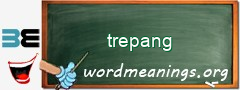 WordMeaning blackboard for trepang